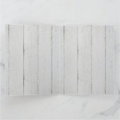 Rustikale Blush Wasserfarbe Blumenzwiebelblüte Hoc Dankeskarte (Innenseite)