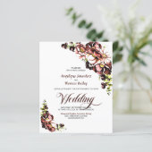 Rustikale Blüte auf einer Hochzeit (Stehend Vorderseite)