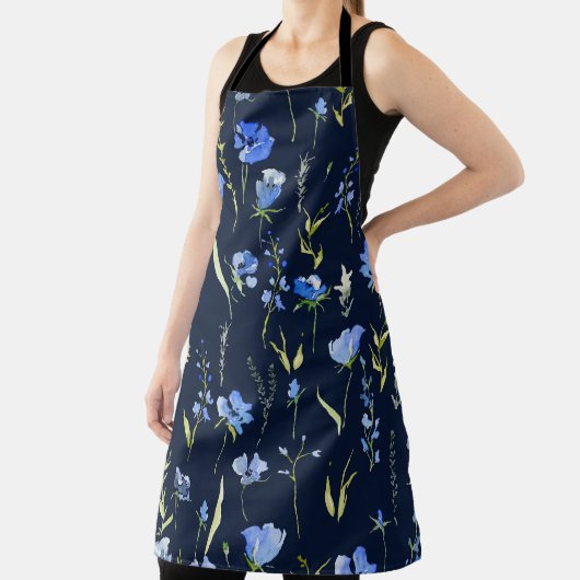 Rustikale Blüten: botanische Illustration. Schürze (InSitu)