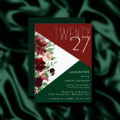 Rustikale Blüten | Colorblock Terracotta und Marsa Einladung