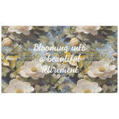 Rustikale Blüten für ihre individuelle Altersvorso Tischdecke (Vorderseite (Horizontal))