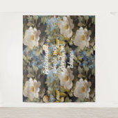 Rustikale Blüten für ihre individuelle Altersvorso Wandteppich (Vorderseite)