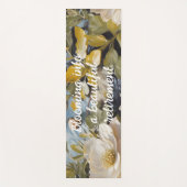 Rustikale Blüten für ihre individuelle Altersvorso Yogamatte (Vorderseite)