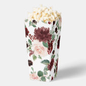 Rustikale Blüten | Terracotta und Marsala Rote Flo Geschenkschachtel (Geplatzt)