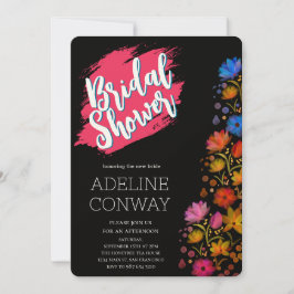 Rustikale Blüten und verborgene Träume Einladung