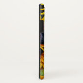 Rustikale Blütenblumen Gelbholz-Monogramm Case-Mate iPhone Hülle (Hinten/Rechts)