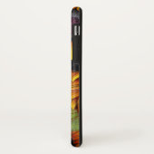 Rustikale Blütenblüten Gelbschildkröte Case-Mate iPhone Hülle (Hinten/Links)