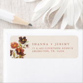 Rustikale Blütenelegante Braut + Bräutigam | Rücks (Insitu)