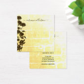 Rustikale Blütenkarte Boho Ohrstöcke (Schreibtisch)