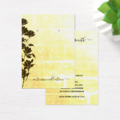 Rustikale Blütenmelokarte Boho Ohrringe (Schreibtisch)