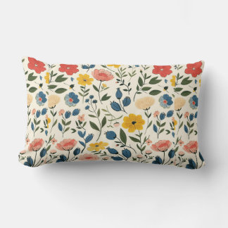 Rustikale Blütenwärme Lendenkissen
