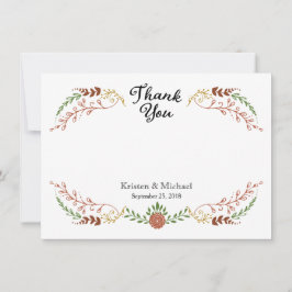 Rustikale Bohemische Herbstblumenzeremonie