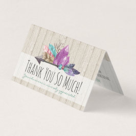 Rustikale Bohemische Kristalle & Arrow Wood Vielen