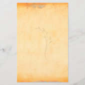 Rustikale Bohemische Sonnenblumenhochzeit (Rückseite)