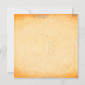 Rustikale Bohemische Sonnenblumenhochzeit (Rückseite)