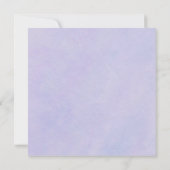 Rustikale Bohemische Wildblume Hochzeit Einladung (Rückseite)