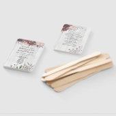 Rustikale Boho Dusty Rose Rosa Blume Hochzeit Hand Fächer (Non-assembled)