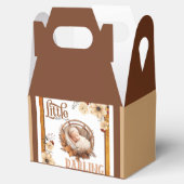 Rustikale Boho Floral Baby Dusche Geschenkschachtel (Geöffnet)