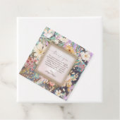 Rustikale Boho Floral Wedding Geschenkanhänger (Beispiel)