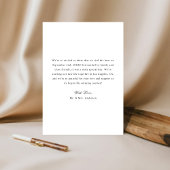 Rustikale Boho Foto Typografie Wir sagten ja Hochz Ankündigung