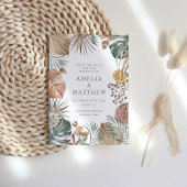 Rustikale Boho Greenery Stilvolle Herbsthochzeit Save The Date