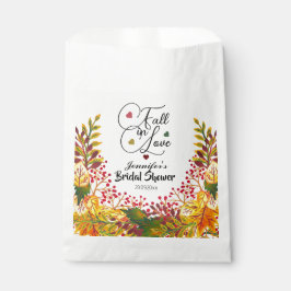 Rustikale Boho Herbstblütenhochzeit fällt in Liebe Geschenktütchen