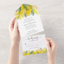 Rustikale Boho Mustard Yellow Floral Summer Weddin