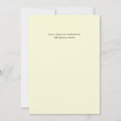 Rustikale BOHO Sonnenblumen Grüne Hochzeit (Rückseite)