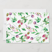 Rustikale Boho Sukkulente Kaktus haben wir bewegt Ankündigung (Rückseite)