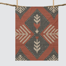 Rustikale Boho-Terrakotta-Drucke