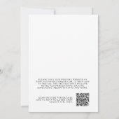 Rustikale Boho Wasserfarbe Zitronenfrüchte Zitrusf Einladung (Rückseite)