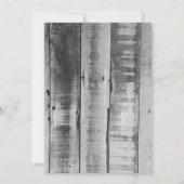 Rustikale Boots Country Western Kinderdusche Einladung (Rückseite)