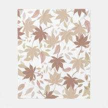 Rustikale Botanische Ahornmöbel Blätter Pattern Ge