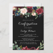 Rustikale botanische Bestätigung Einladung (Vorderseite)