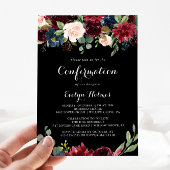 Rustikale botanische Bestätigung Einladung