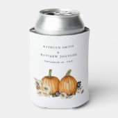 Rustikale botanische Hochzeit im Herbst Dosenkühler (Kanne Vorderseite)