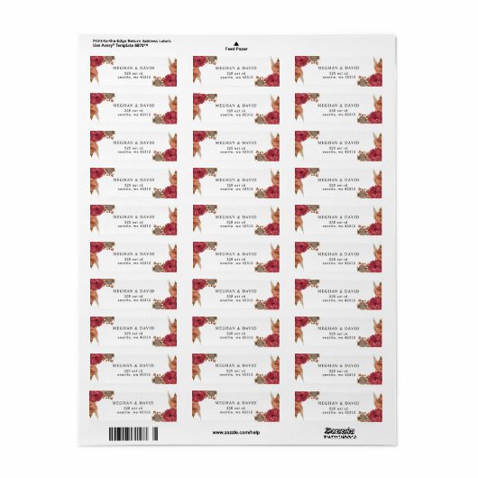 Rustikale botanische Hochzeit im Herbst Herbst (Vorne)