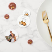 Rustikale botanische Hochzeit im Herbst Konfetti (Gruppe)