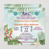 Rustikale Botanische Monographie Einladung (Vorne/Hinten)