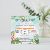 Rustikale Botanische Monographie Einladung (Stehend Vorderseite)