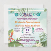 Rustikale Botanische Monographie Einladung (Vorderseite)