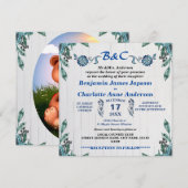 Rustikale Botanische Monographie Einladung (Vorne/Hinten)