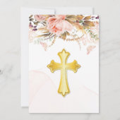 Rustikale Botanische Schmetterlingsbestätigung Einladung (Rückseite)