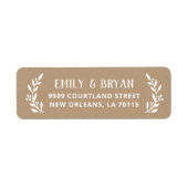 Rustikale Branch Imitate Kraft Hochzeitsstimmung R (Vorne)