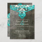 Rustikale Brauerei Einladung (Vorne/Hinten)