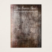 Rustikale, braune Grunge Necklace-Holder-Display-K (Vorderseite)