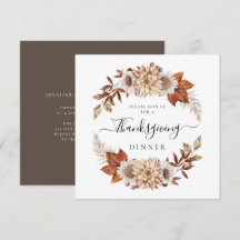 Rustikale braune Herbstblätter zum Thanksgiving-Di