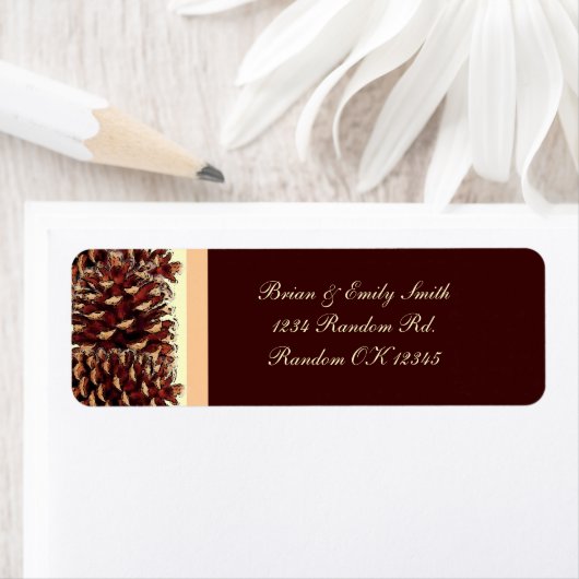 Rustikale, braune Pfirsichkiefer (Insitu)