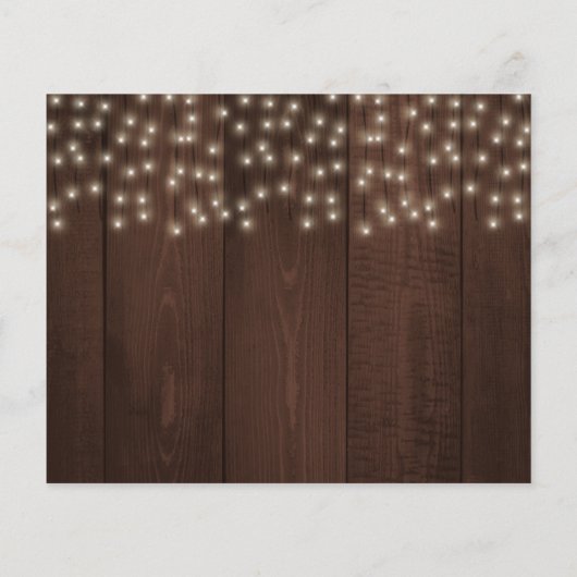 Rustikale Brautdusche (Rückseite)