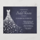 Rustikale Brautdusche Flyer (Vorne)